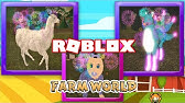 Roblox Farm World Funny Random Fan Moments Bear Llama Hawk Cougar Pomeranian Animal Showcase Youtube - roblox farm world hawk