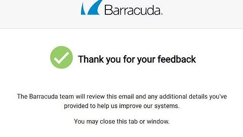 Reporting unwanted email with the Barracuda Plugin - New outlook or webmail