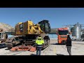 Transporting bulldozer crusher dumpers and excavators  mega machines movie  4k