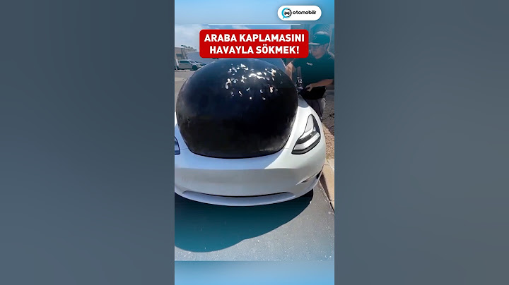 Araba kaplamasını havayla sökmek #short #shorts