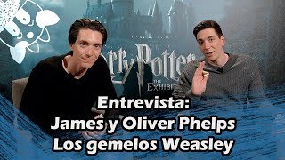 Harry Potter | Entrevista con James Phelps y Oliver Phelps / Fred y George Weasley | SUBS ON