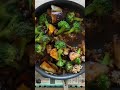Chinese Eggplant &amp; Broccoli w/ Soy Chili Garlic Sauce #SHORTS