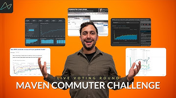 Learn Data Visualization From The Maven Commuter Challenge