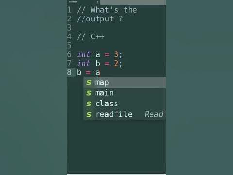 What's the output of this C++ code? #shorts - YouTube