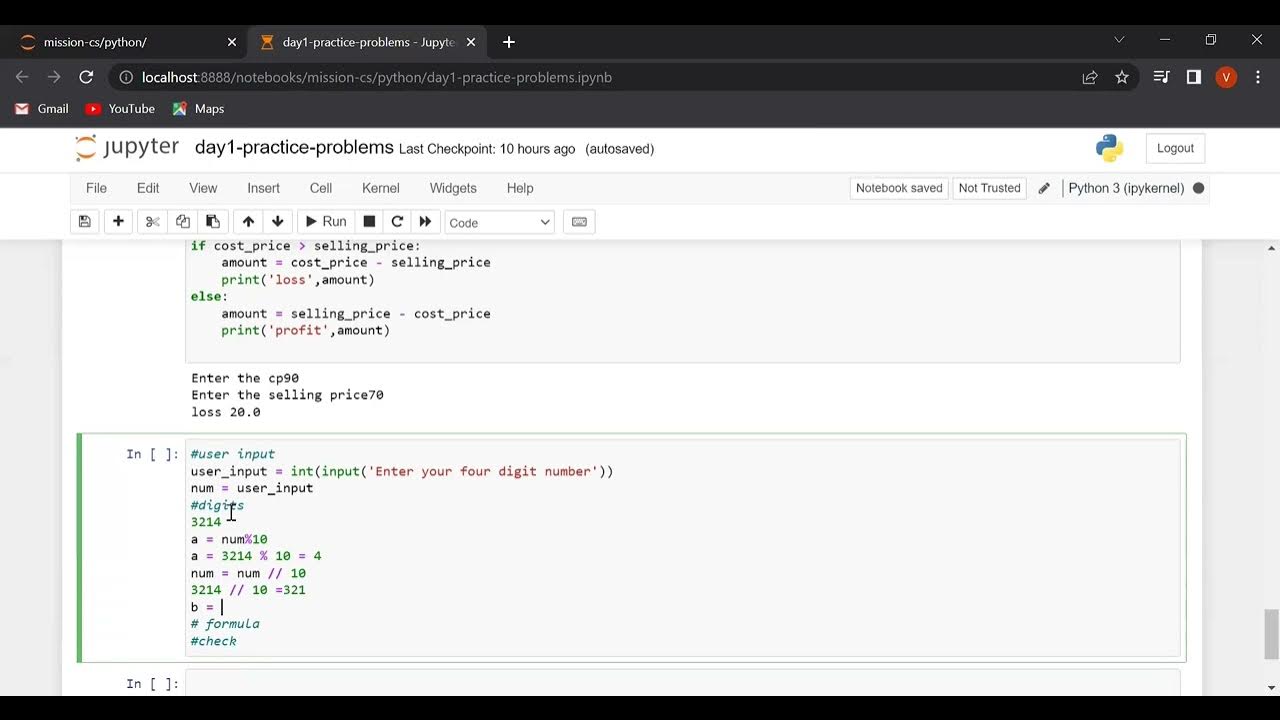 Reverse digits using Python - YouTube
