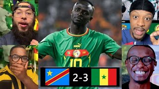 🚨🔥REACTIONS: SENEGAL COMPLETES A COMEBACK AGAINST DR CONGO AND WINS 3-2