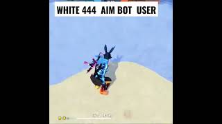 WHITE 444 AIM BOT USAR  white 444 hacker traning ground#white444 #trinding #shorts #freefire #viral