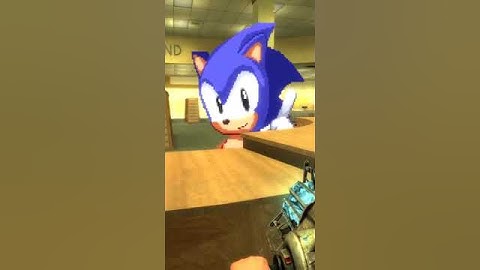 😱 SONIC THE HEDGEHOG NEXTBOT IN GMOD BACKROOMS 😱 #shorts #nextbots #gmod #garrysmod #nextbotchasing