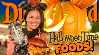 Halloween at the Disneyland Resort | NEW FOODS | Halloween in Disney California Adventure