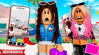 TEM ALGUÉM NOS PERSEGUINDO NA NOVA CIDADE | Roblox Brookhaven 🏡Rp | Historinhas