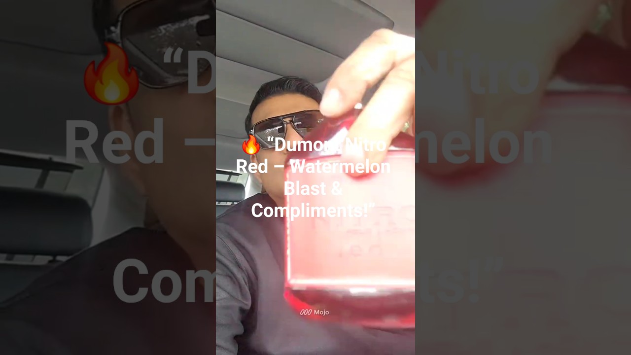 This Watermelon Cologne Turns Heads! 🍉 Dumont Nitro Red = Instant Compliments 🔥