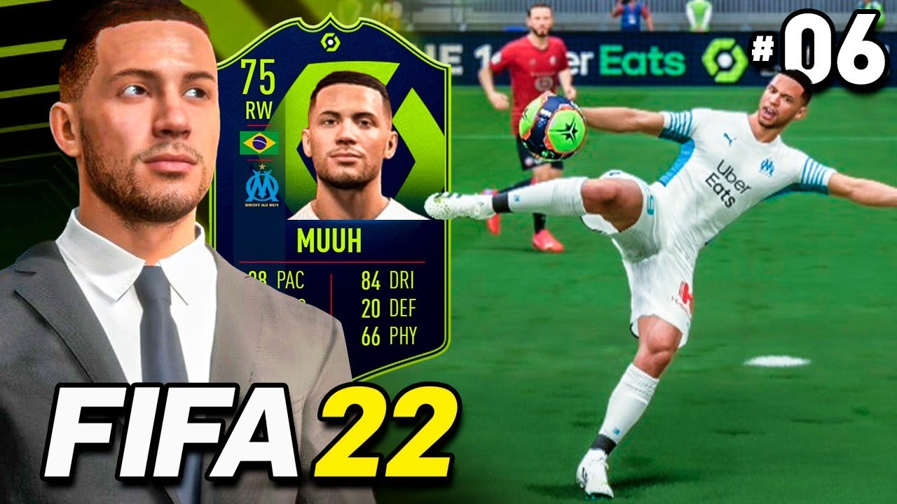 FIZ O GOL MAIS BONITO DA RODADA – MODO CARREIRA JOGADOR FIFA 22 – Parte 6