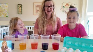 🐣 Coloring Easter Eggs with Alice & Paisley!