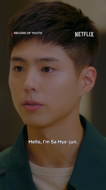 The challenges of having a better-looking sibling #RecordOfYouth #ParkBogum #Netflix