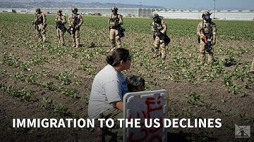 Immigrant population in the US has started to decline for the first time in years