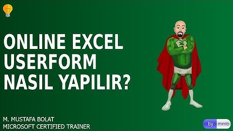Online Excel Userform