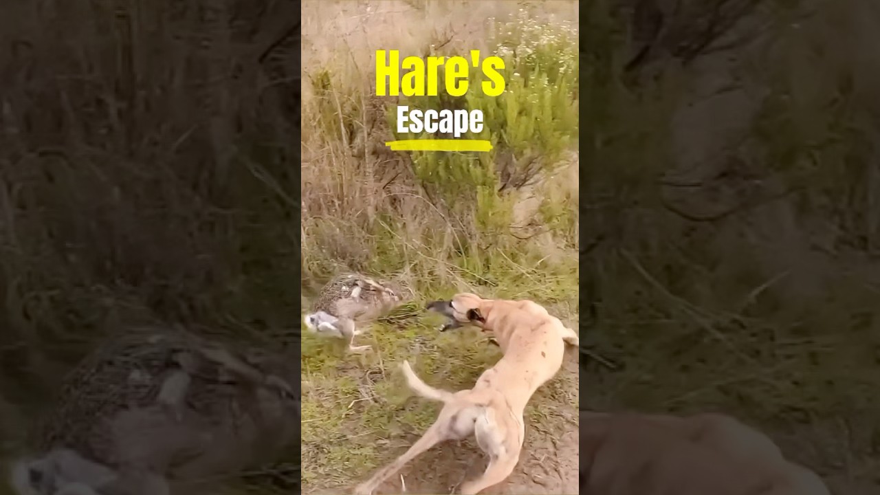 Hare’s escape #animals #animallife #wildlife #nature