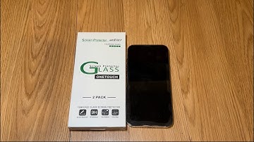 Install of the amFilm OneTouch Glass Screen Protector | iPhone 13 Pro Max