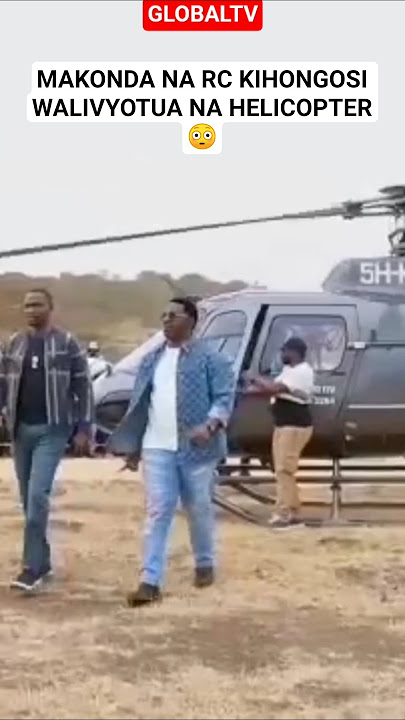 Download lagu 😳MAKONDA NA RC KIHONGOSI WALIVYOTUA NA HELICOPTER😳🔥 #breaking #globaltv #makonda #rckihongosi #live