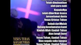 YESUS TUHAN KAULAH TUHAN (audio original version) -  GMB | karya : Ps Jonathan Prawira
