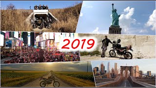 Нарезка лучших моментов 2019 года. Покатушки, Путешествия, Америка, Нью Йорк и многое другое
