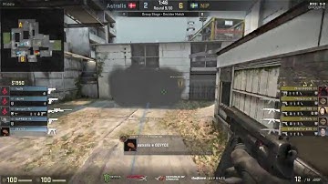 Astralis Karrigan 2k Collateral Double Awp Kill Against NiP - Dreamhack Malmo 2016 - CSGO Highlights