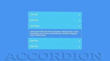 Accordion Dropdown Details With HTML & CSS Without JavaScript