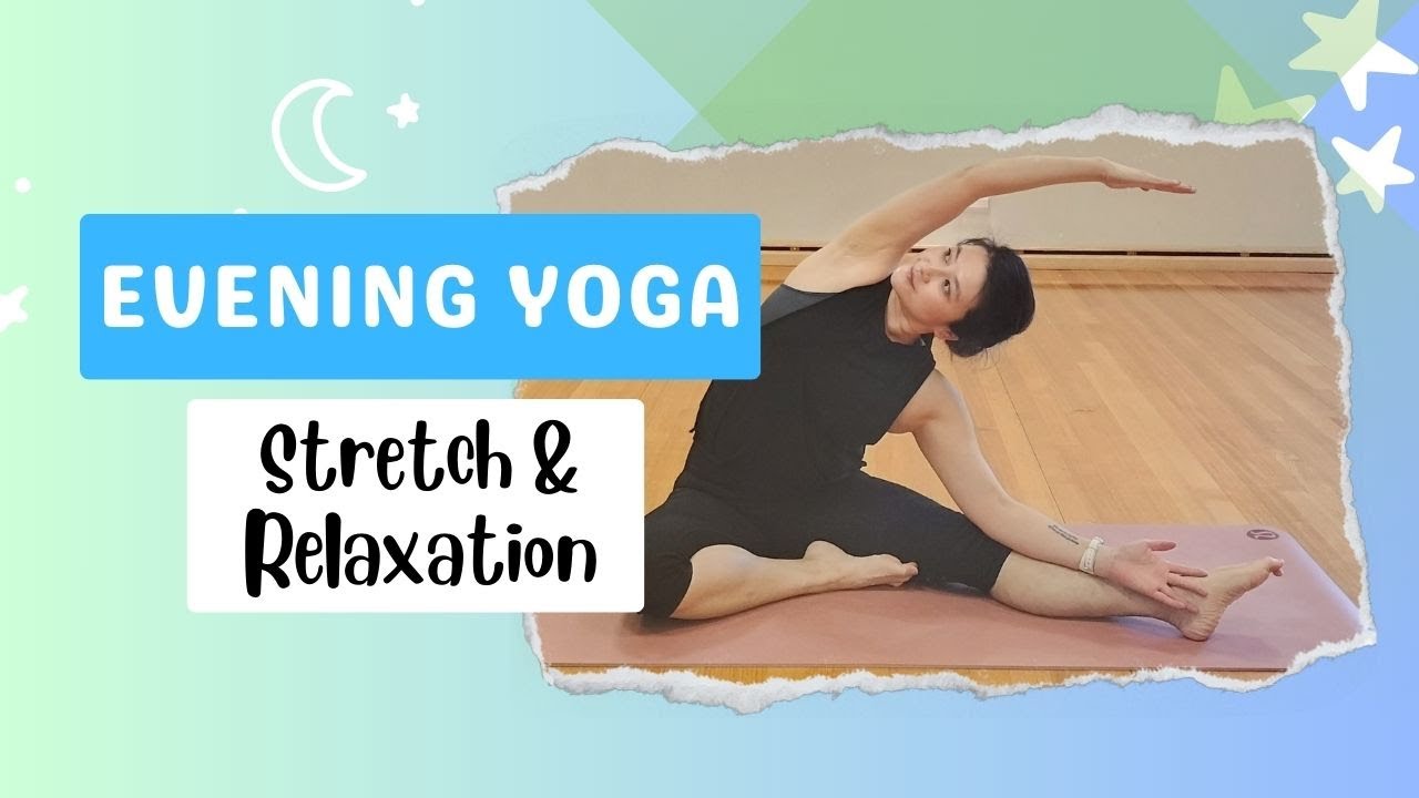 10 MIN Evening Yoga | Bedtime Yoga Practice to Release Tension & Stress ...