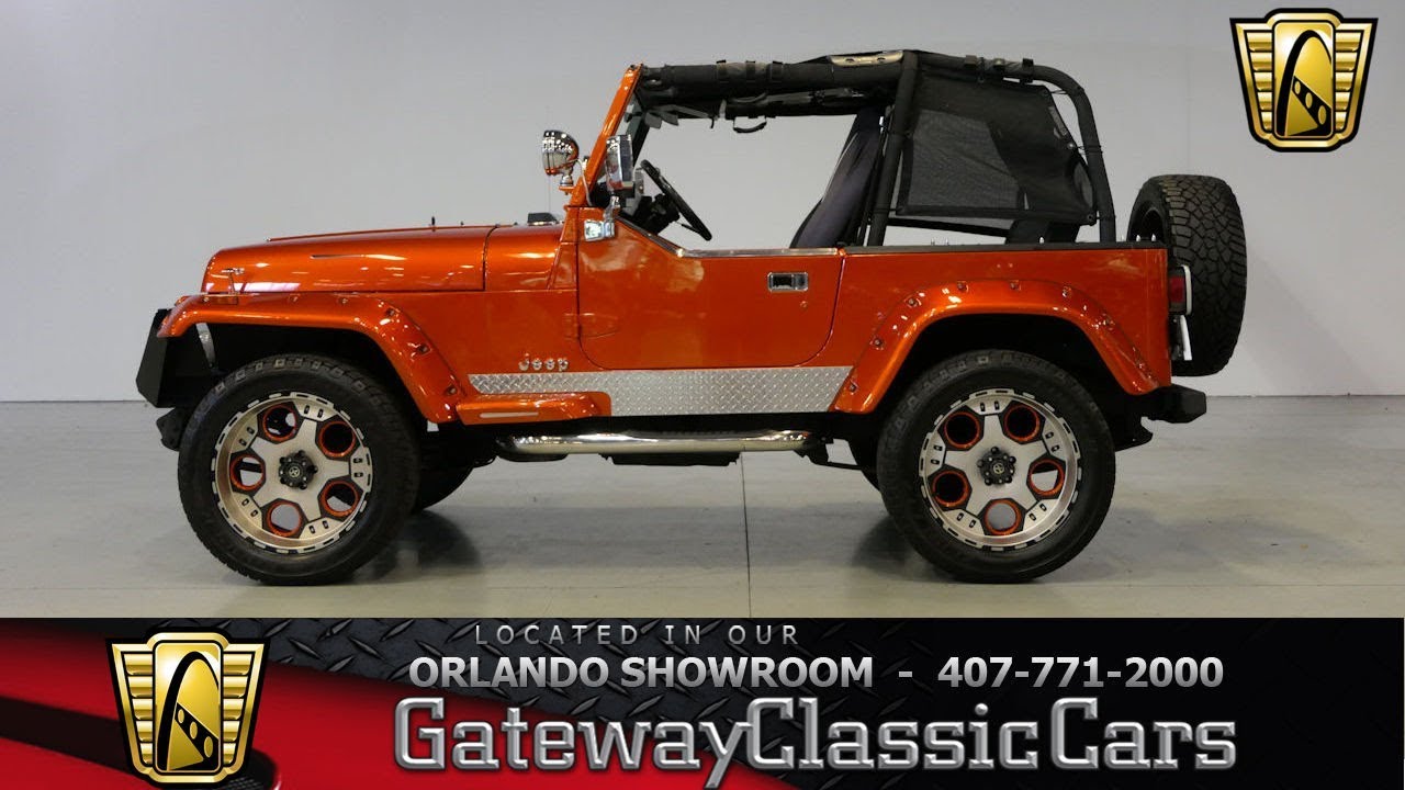 1994 Jeep Wrangler Sahara Gateway Orlando #1131 - YouTube