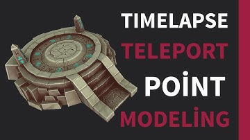 Autodesk 3Ds Max 2018 | Teleport Timelapse Modeling
