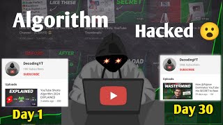 How @decodingyt Cracked Algorithm : His SECRET to Beat the YouTube Algorithm.