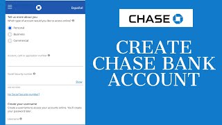 Chase Bank Sign Up: How to Create  /Register Chase Bank Online Banking Account?