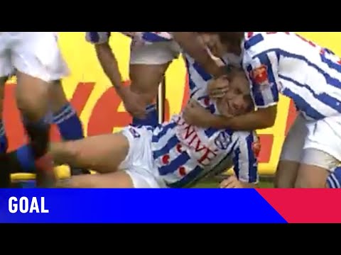 Goal Bosvelt van de MIDDENSTIP | sc Heerenveen - FC Groningen (06-11-2005) | Goal