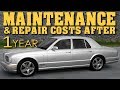 Ownership Costs After 1 Year | Owning A Bentley Arnage - Episode 15