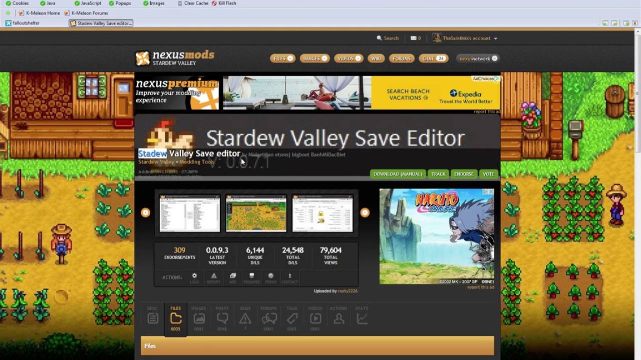 stardew valley save editor v1.07