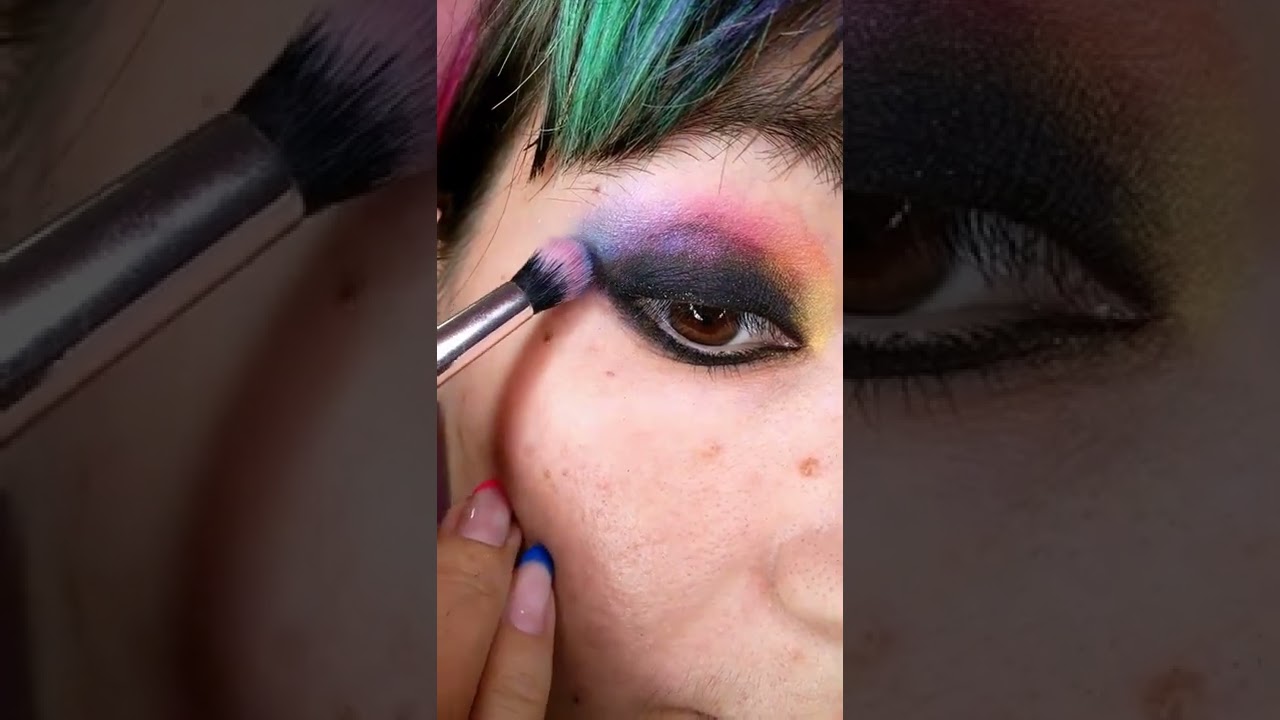 Smokey rainbow eye – what’s that?..