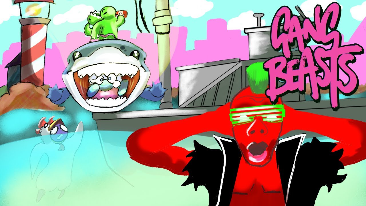 Gang Beasts| Grandma Jody's putting belt!