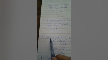 1st year Mathematics Chapter 9 (ex9.4 Q#2&Q#7) "Fundamental of Trigonometry" @MyEducationChannel145