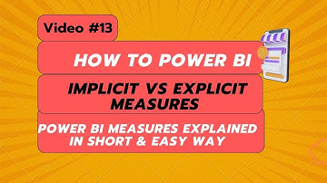 Implicit VS Explicit Measures | Power BI Measures Explained in short & easy way