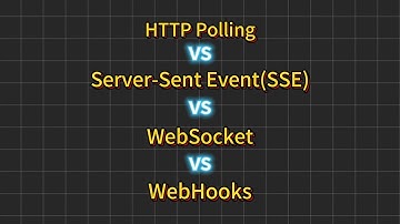 HTTP Polling vs SSE vs WebSocket vs WebHooks
