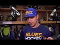 Blues after first day of training camp