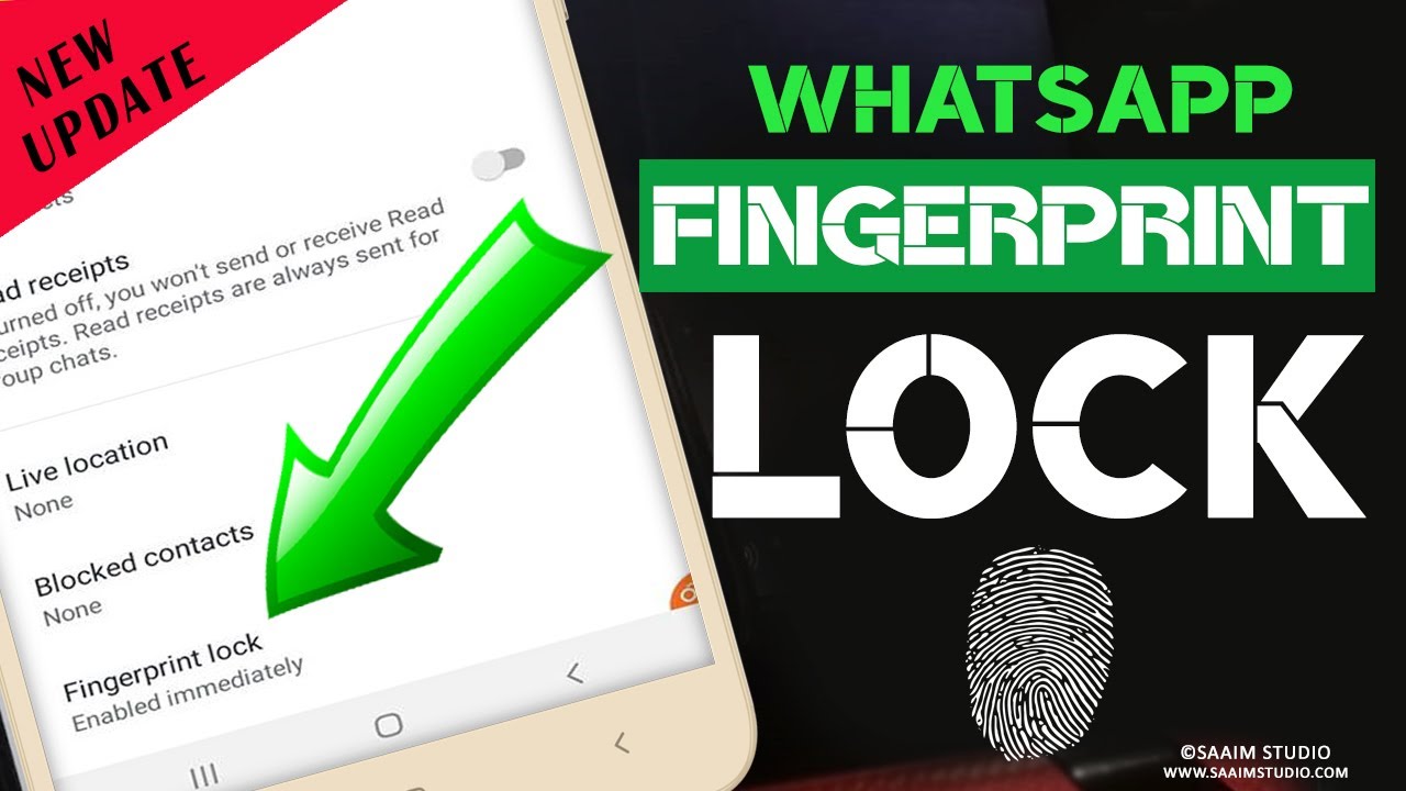 WhatsApp Fingerprint Lock How To Set Up Fingerprint Lock For WhatsApp