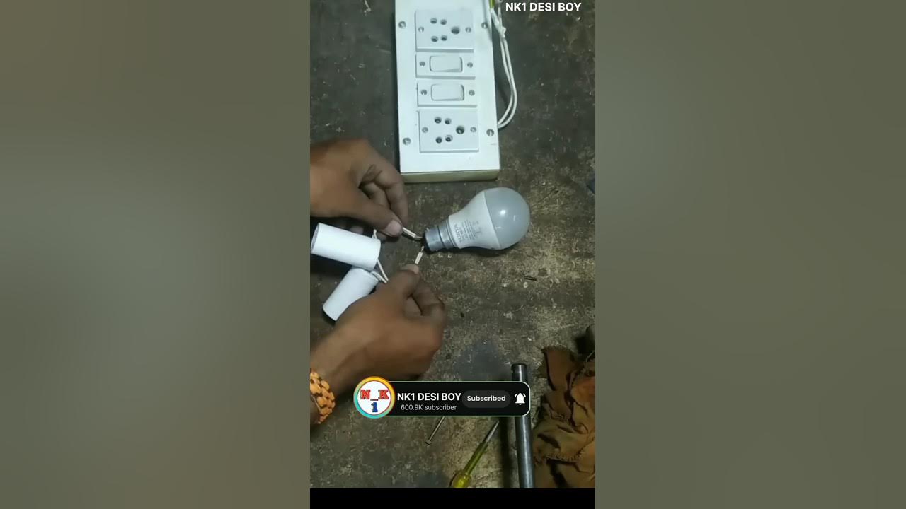 क्या Condenser से bulb जल पाएगा💡 Experiment 🤯 shorts science magic