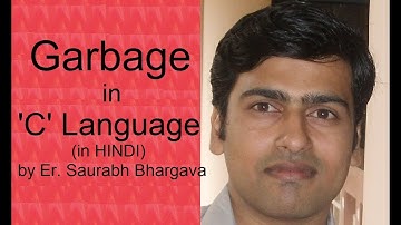 Garbage in C language in HINDI