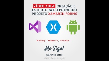 CRIANDO PROJETO COM XAMARIN FORMS