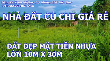 Nhà đất củ chi | giá rẻ | giới thiệu | Bán Mặt Tiền Đường Nhuận Đức 300m2