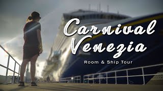 THE CARNIVAL VENEZIA |  Interior Stateroom & Ship Tour!