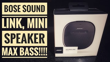 Bose sound link micro Bluetooth speaker| surprising bass