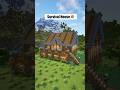 Minecraft Survival House🏡 Tutorial #shorts #minecraft #foryou #fyp