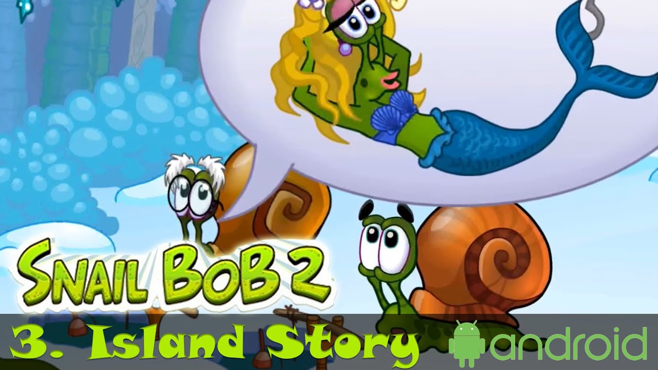 Video thumbnail for 3. Island Story, Snail BoB 2, Walkthrough, Gameplay, No Commentary, Android